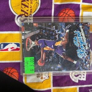 Kobe Bryant Basketball Card with Purple and Gold Jersey
